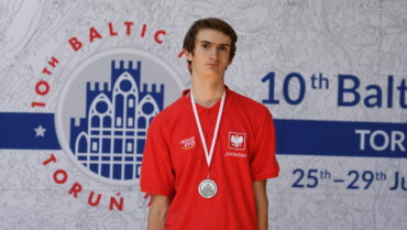 Jarosław Augustyniak z klasy III A zdobył srebrny medal na X Międzynarodowej Olimpiadzie Bałtyckiej
